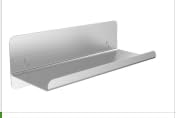 XILIMEN Floating Shower Shelf Stainless Steel Organizer No Drilling