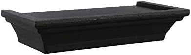 Greenbrier Black Floating Shelf 8625x4x15in