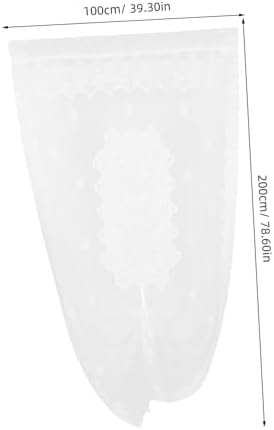 PRETYZOOM Boho Style Sheer Drapes for French Doors