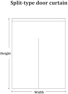 No-Punch Kitchen Curtains with Telescopic Rod