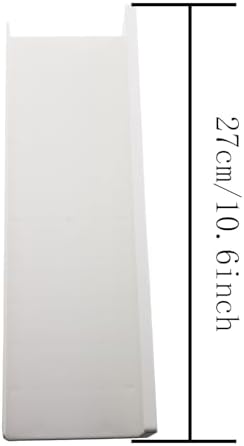 27x85x5cm Simple White Floating Shelf for Home Decor