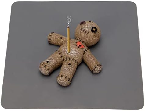 Voodoo Doll Incense Holder with Ash Catcher