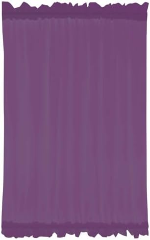 French Door Curtain with Rod Pocket and Tieback