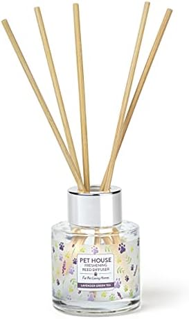 One Fur All Pet House Reed Diffuser Set Lavender Green Tea