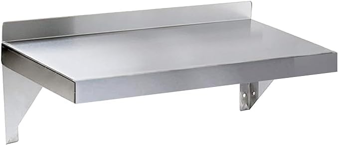 Express KitchQuip Stainless Steel Wall Shelf