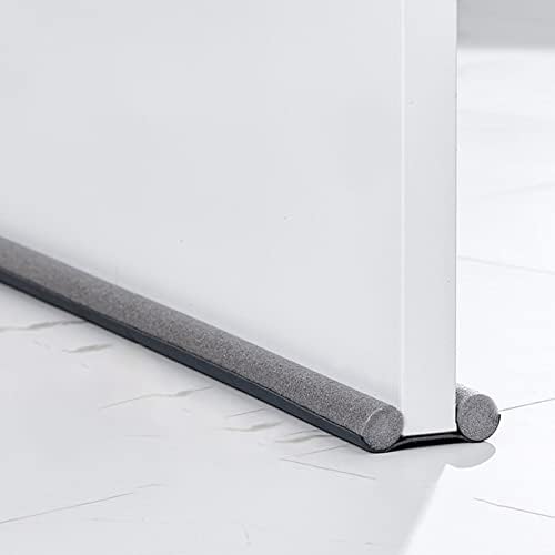 Bluelans Door Draft Stopper Noise Blocker Grey