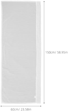 HEALEEP Cafe Short Curtain 150x60cm Kitchen Privacy Drape