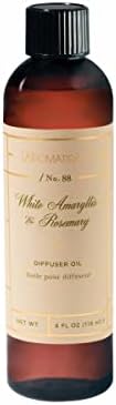 Aromatique Reed Diffuser Oil Refill - White Amaryllis Rosemary 4 Ounce