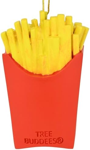 Tree Buddees Funny French Fries Christmas Ornaments