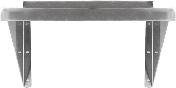 Express KitchQuip Stainless Steel Wall Shelf
