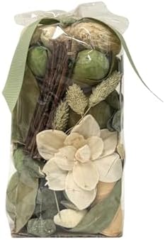 De La Terre Home Fragrance Mini Potpourri Bag Green