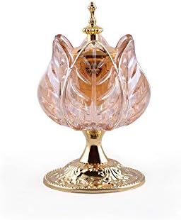 Tulip Shaped Glass Incense Burner 1