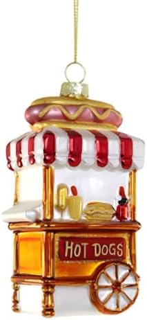 Cody Foster Co Festive Hot Dog Stand Ornament
