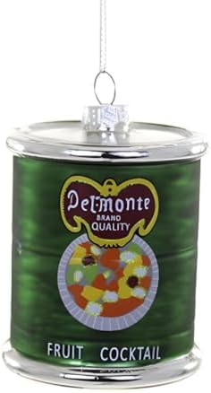 Cody Foster Co Fruit Cocktail Can Ornament 4-inch