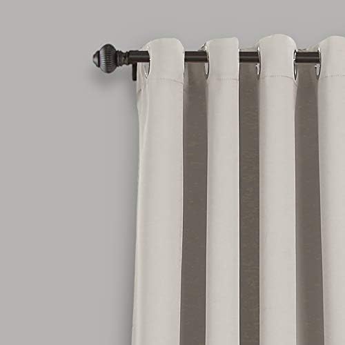 Lush Decor Insulated Grommet Blackout Curtains Pair 52x63 1