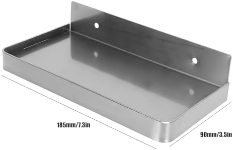 Floating Wall Shelf Phone Holder for Bathroom