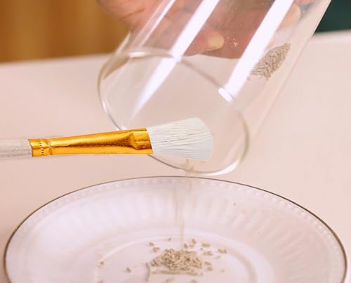 UBLUCKEN Incense Holder for Sticks with Glass Ash Catcher and Brush