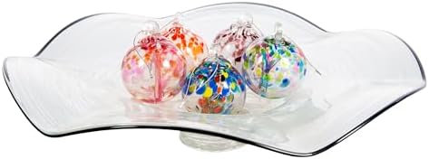 Dale Tiffany Hand Blown Glass Gazing Ball