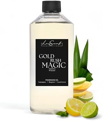 Luxscents Collection Aroma Diffuser Oil 500ML Gold Rush Magic