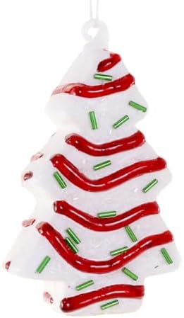 Bridge Collection Christmas Tree Snack Cake Ornament