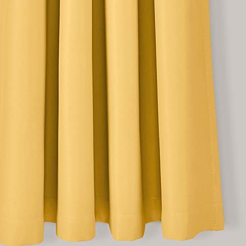 Lush Decor Insulated Grommet Blackout Curtains Pair 52x63