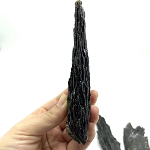 3pc Natural Crystal Black Kyanite Stones for Home Decoration