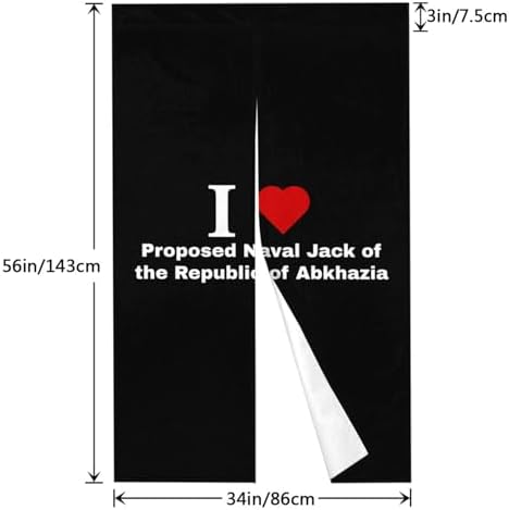 MULIHU Naval Jack Blackout Curtains for Doorways
