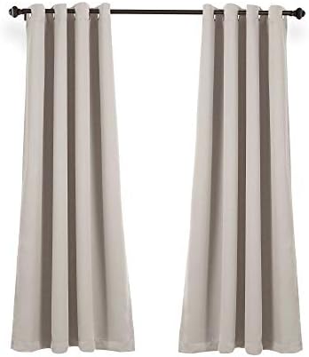 Lush Decor Insulated Grommet Blackout Curtains Pair 52x63 1
