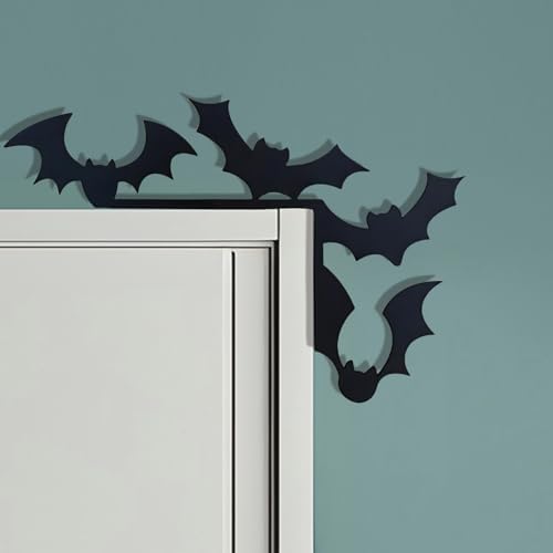 Halloween Door Topper with Spider and Witch