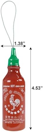 Sriracha Christmas Tree Ornament Set