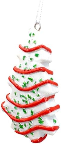 Christmas Tree Cake Dessert Ornament by Spooky Thru Noel