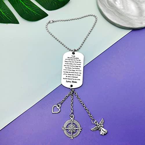 Inspirational Gift for Daughter Car Hanging Ornament