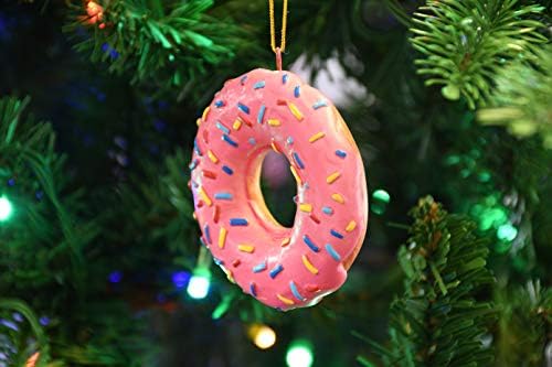 Tree Buddees Pink Donut Sprinkles Christmas Ornament