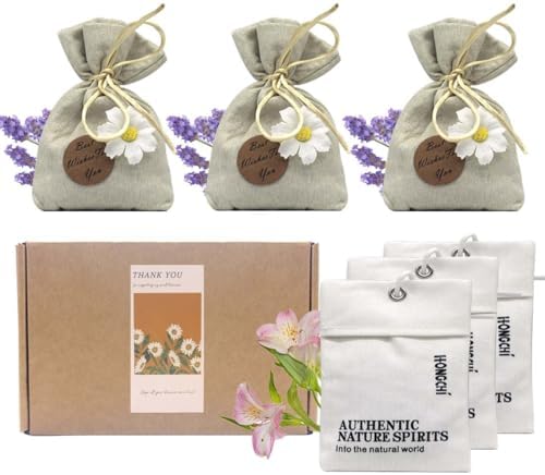 Home Refillable Fragrance Sachets 6-Pack Lavender Freesia
