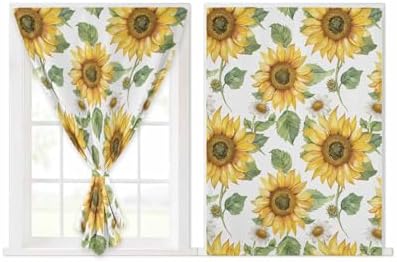 Sunflower Self Adhesive Thermal Curtains for Windows and Doors