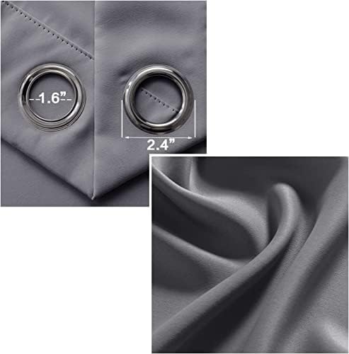 XTMYI Closet Curtain for Open Closet Blackout Privacy Doorway Panels
