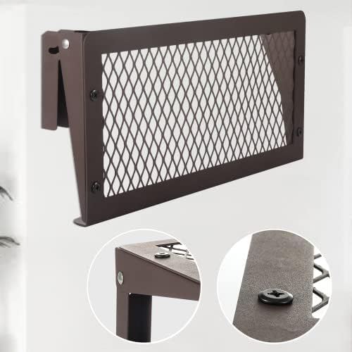 Modern Floating Shelves Set of 2 with Hooks and Storage