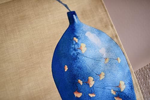 Japanese Flower Fengshui Noren Curtain 85x150cm