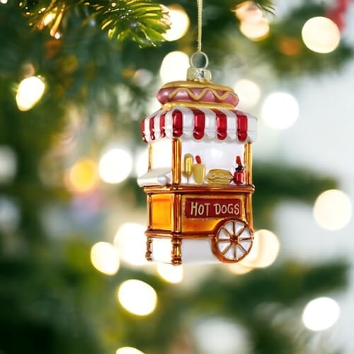 Cody Foster Co Festive Hot Dog Stand Ornament