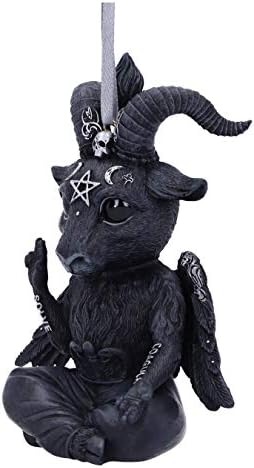 Nemesis Now Cult Cuties Baphoboo Hanging Ornament Black 11cm