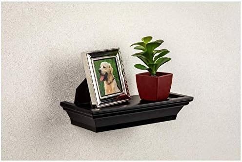 Greenbrier Black Floating Shelf 8625x4x15in