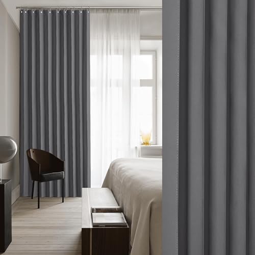 NICETOWN Blackout Curtain Panel 100 Wide 84 Long