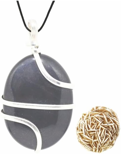 Oval Carnelian Natural Stone With Rose Desert Selenite