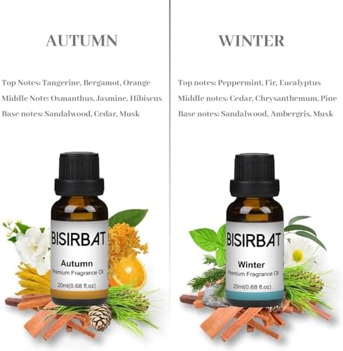 Four Seasons Premium Fragrance Oil Set - 20ml x4