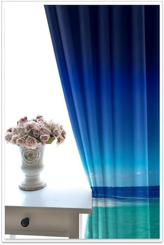Coconut Tree Curtains Set 2 Panels Blackout Kitchen Bedroom