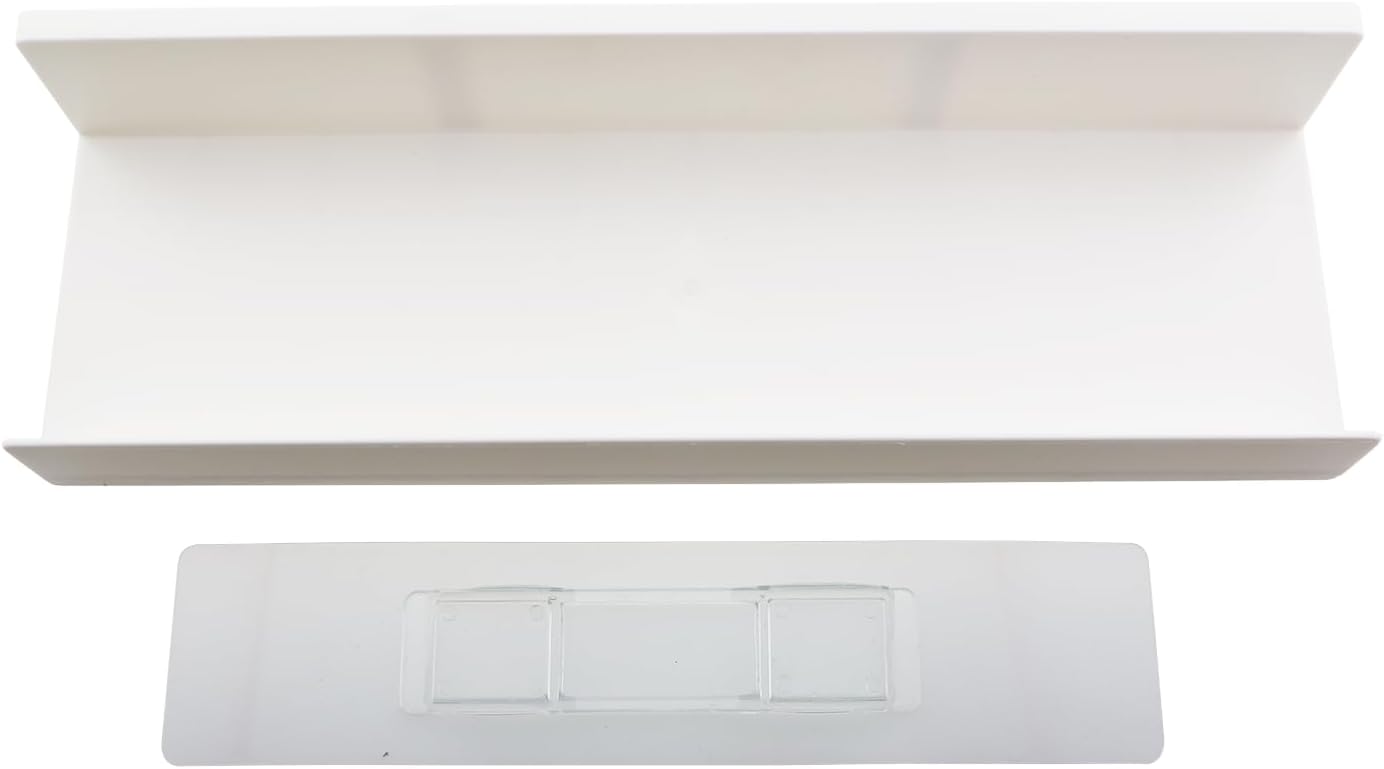 27x85x5cm Simple White Floating Shelf for Home Decor