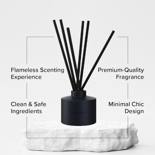 Day Dream Reed Diffuser Set - Black Ceramic 100ml