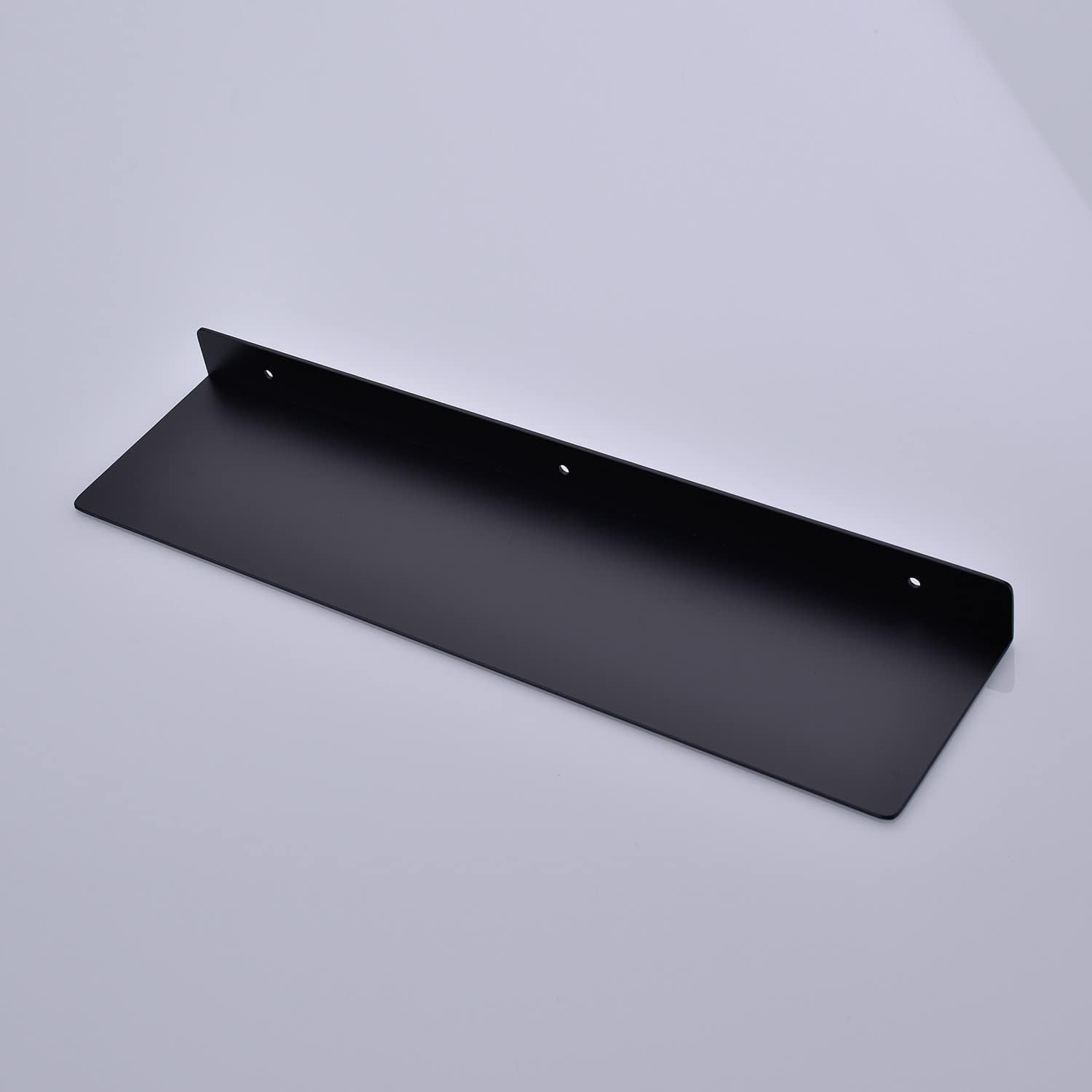 TRUSTMI Wall Mounted Floating Shelf Heavy Duty Matte Black
