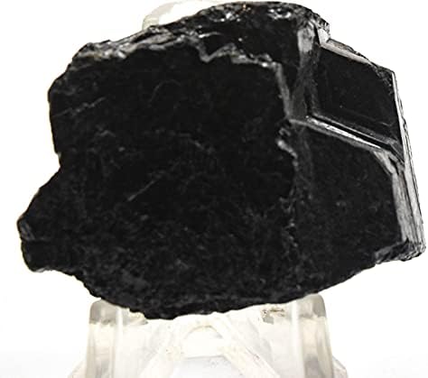 38mm Black Tourmaline Natural Cluster Specimen - Brazil