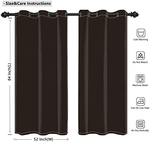 Umpoo Japanese Ukiyoe Blackout Curtains 2 Panels